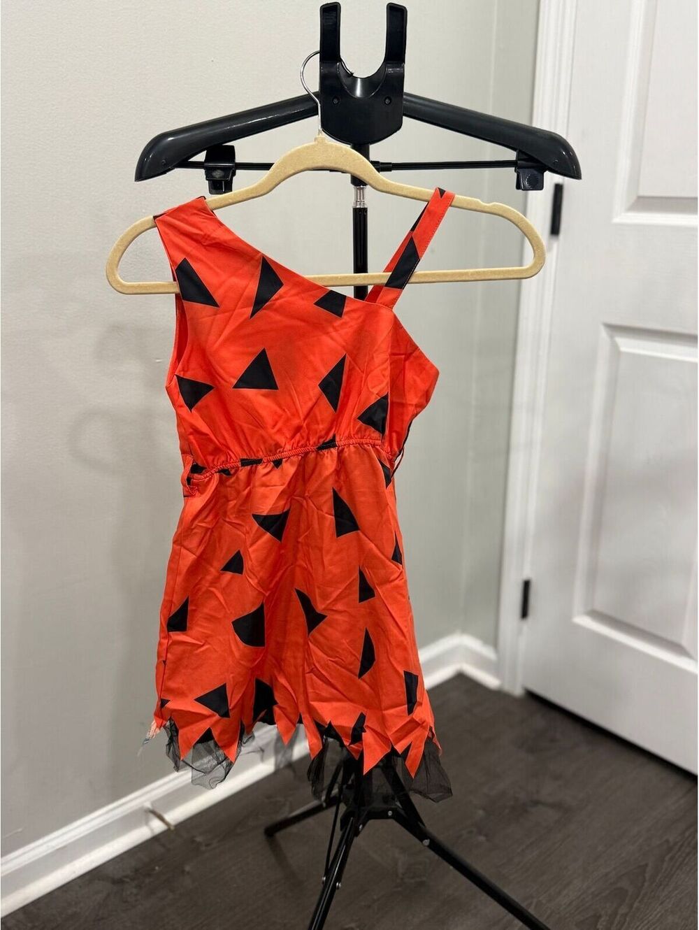 Flintstones Pebbles-Inspired Costume Dress | Girls 🦴